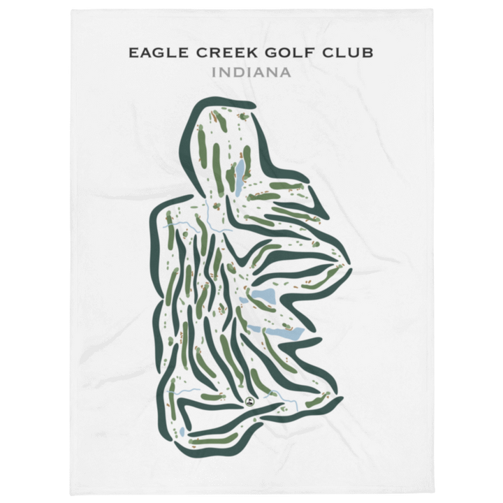 Eagle Creek Golf Club, Indiana - Printed Golf Course