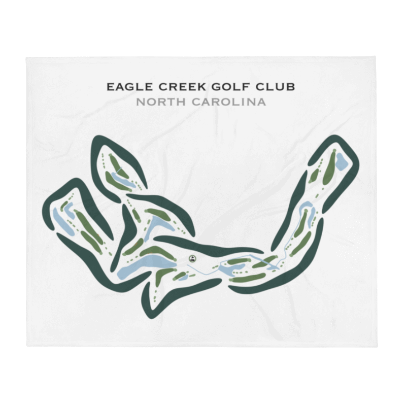 Eagle Creek Golf Club, North Carolina - Printed Golf Courses