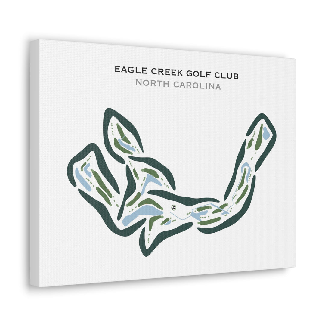 Eagle Creek Golf Club, North Carolina - Printed Golf Courses