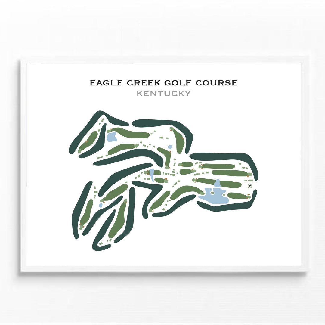 Eagle Creek Golf Course, Kentucky - Printed Golf Courses