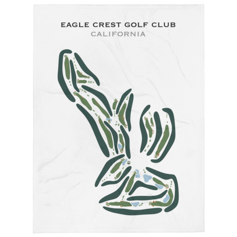 Eagle Crest Golf Club, California - Printed Golf Courses