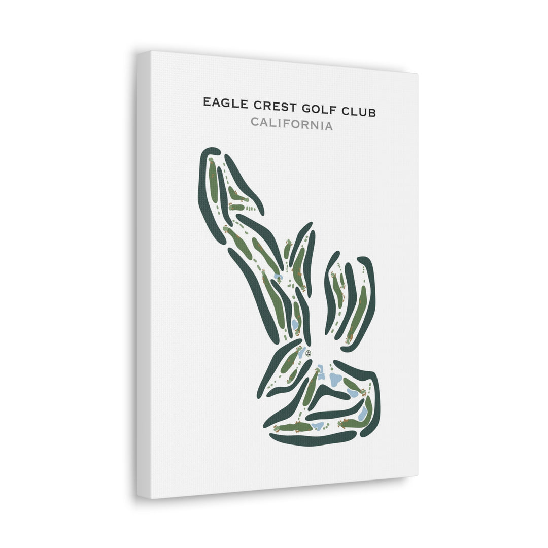 Eagle Crest Golf Club, California - Printed Golf Courses