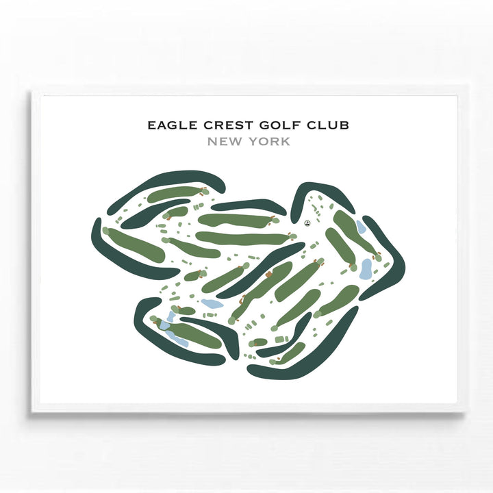 Eagle Crest Golf Club, New York - Printed Golf Courses