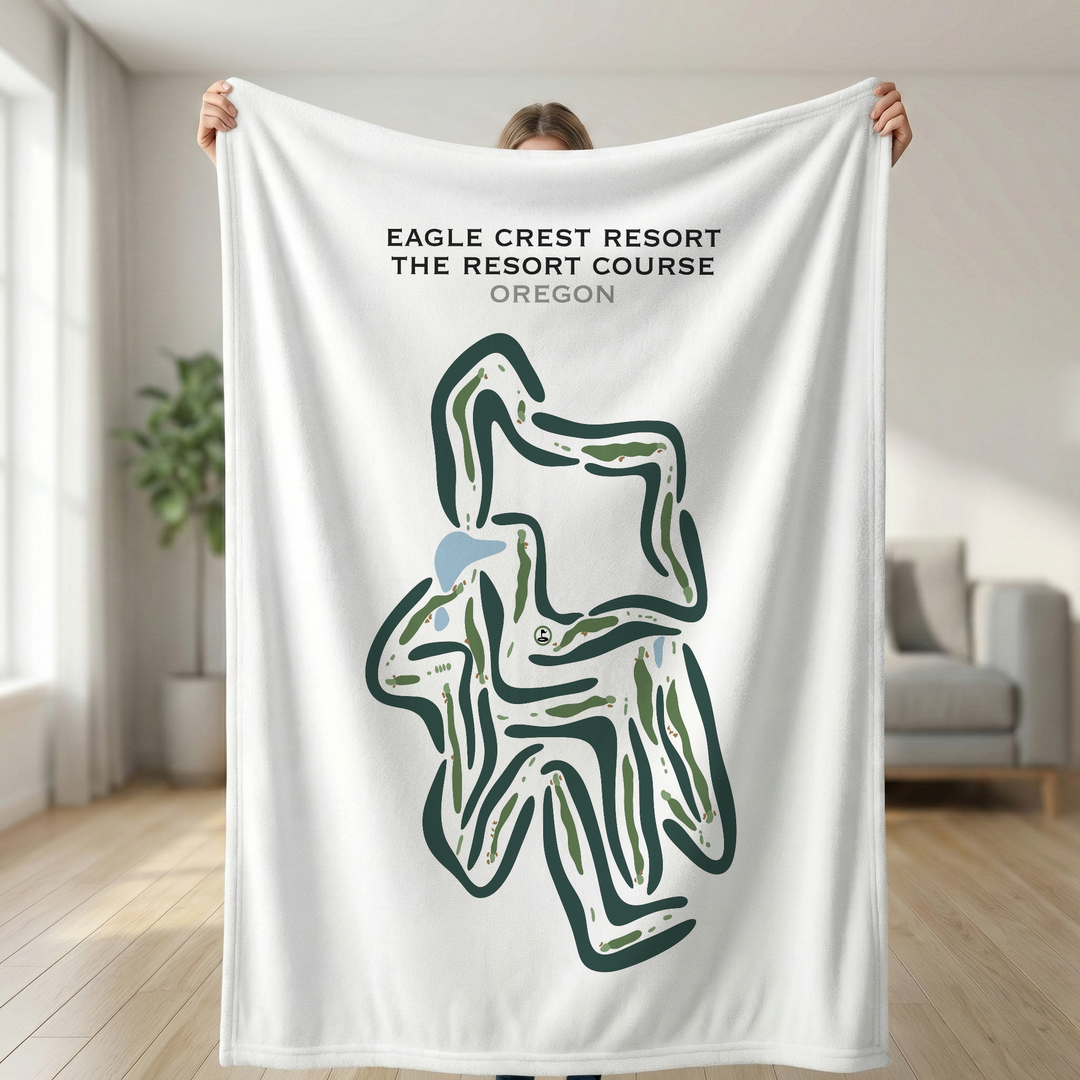 Eagle Crest Resort,The Resort Course, Oregon - Printed Golf Courses