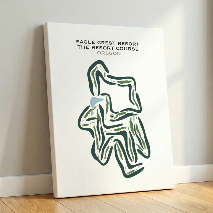 Eagle Crest Resort,The Resort Course, Oregon - Printed Golf Courses