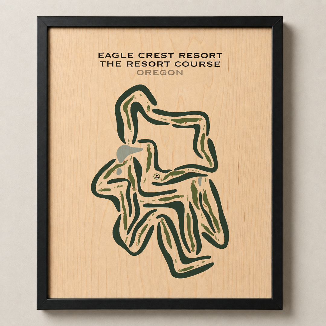 Eagle Crest Resort,The Resort Course, Oregon - Printed Golf Courses
