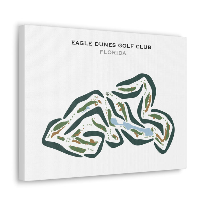 Eagle Dunes Golf Club, Florida - Printed Golf Courses