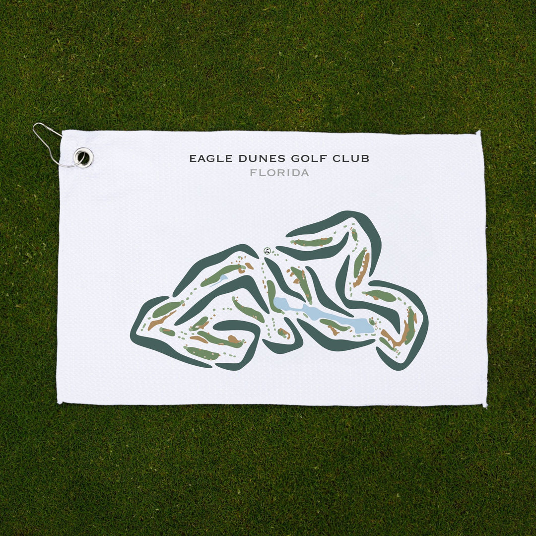 Eagle Dunes Golf Club, Florida - Printed Golf Courses