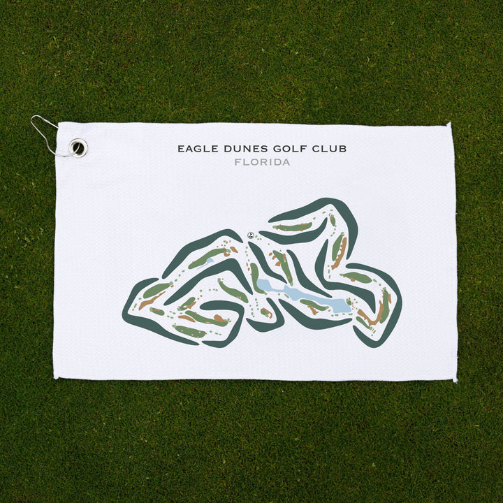 Eagle Dunes Golf Club, Florida - Printed Golf Courses