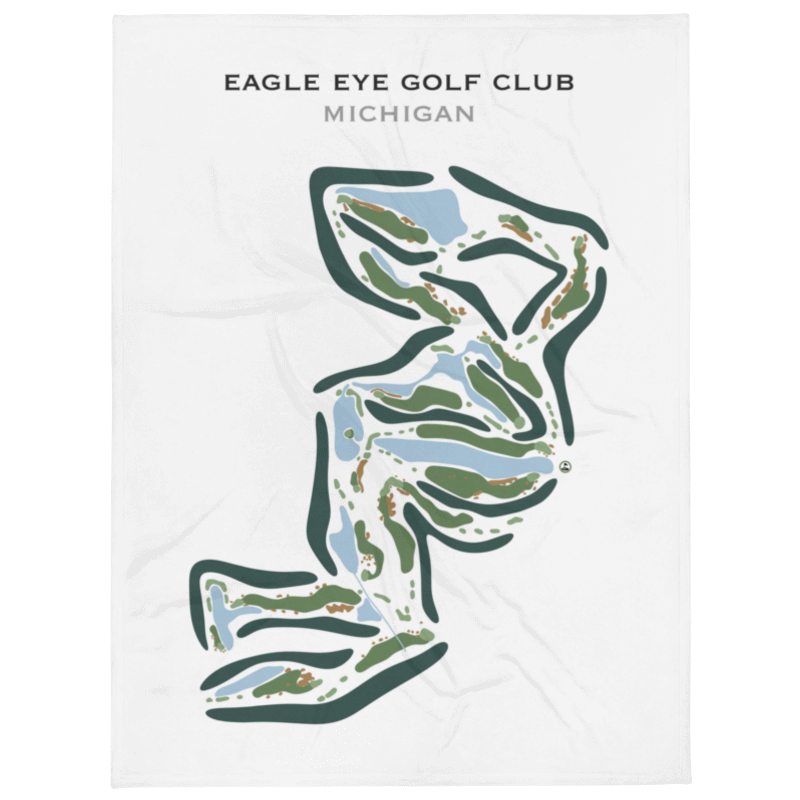 Eagle Eye Golf Club, Michigan - Printed Golf Course