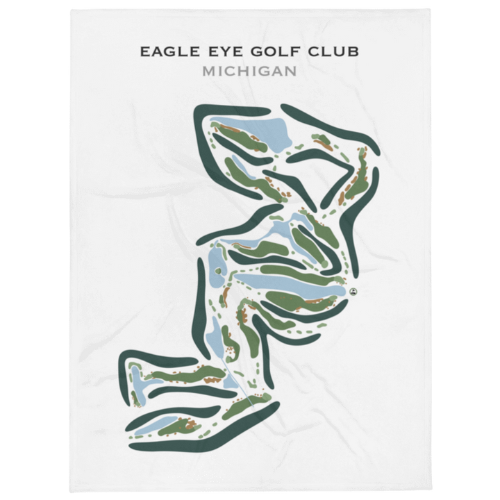 Eagle Eye Golf Club, Michigan - Printed Golf Course