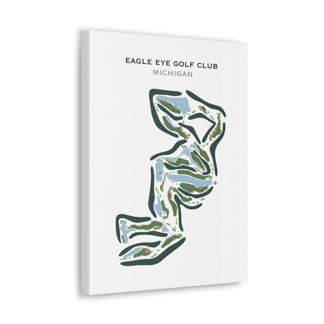 Eagle Eye Golf Club, Michigan - Printed Golf Course