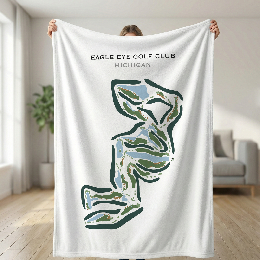 Eagle Eye Golf Club, Michigan - Printed Golf Course