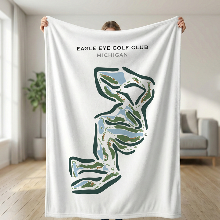 Eagle Eye Golf Club, Michigan - Printed Golf Course