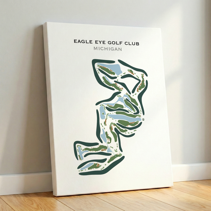 Eagle Eye Golf Club, Michigan - Printed Golf Course