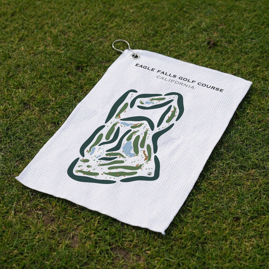 Eagle Falls Golf Course, California - Printed Golf Courses