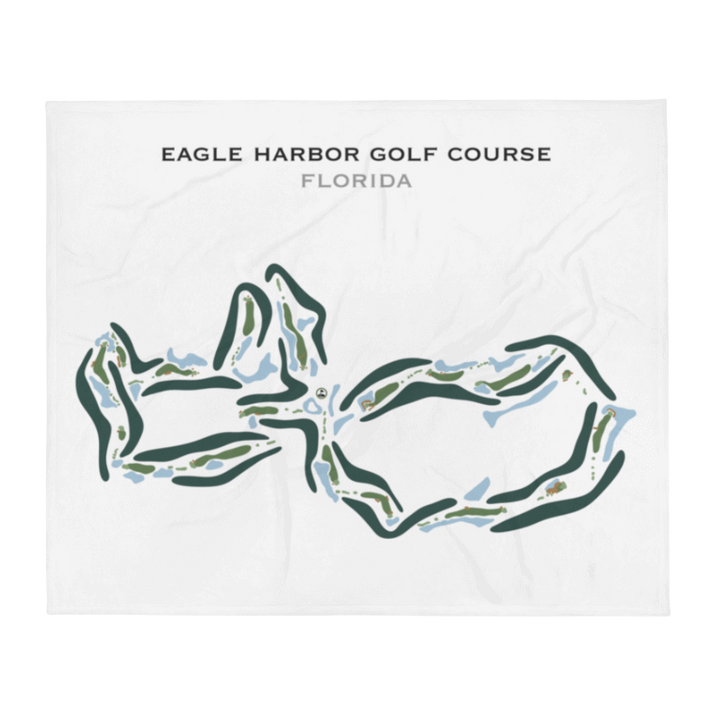 Eagle Harbor Golf Course, Florida - Printed Golf Courses