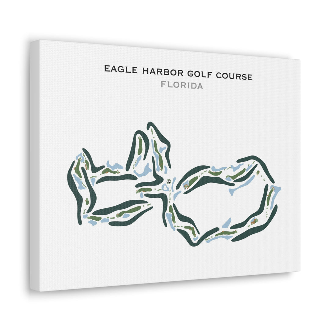 Eagle Harbor Golf Course, Florida - Printed Golf Courses