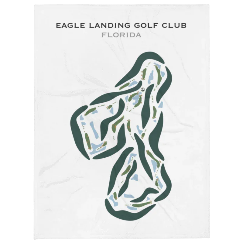 Eagle Landing Golf Course, Florida - Printed Golf Courses