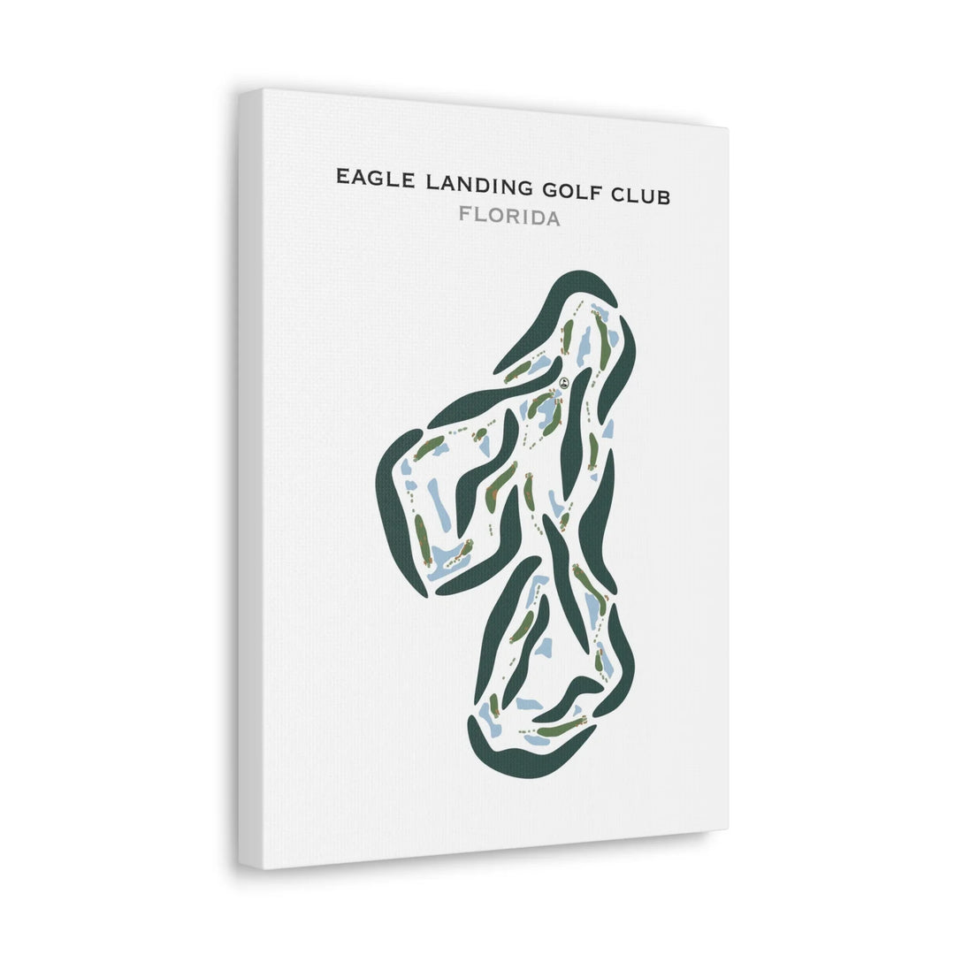 Eagle Landing Golf Course, Florida - Printed Golf Courses