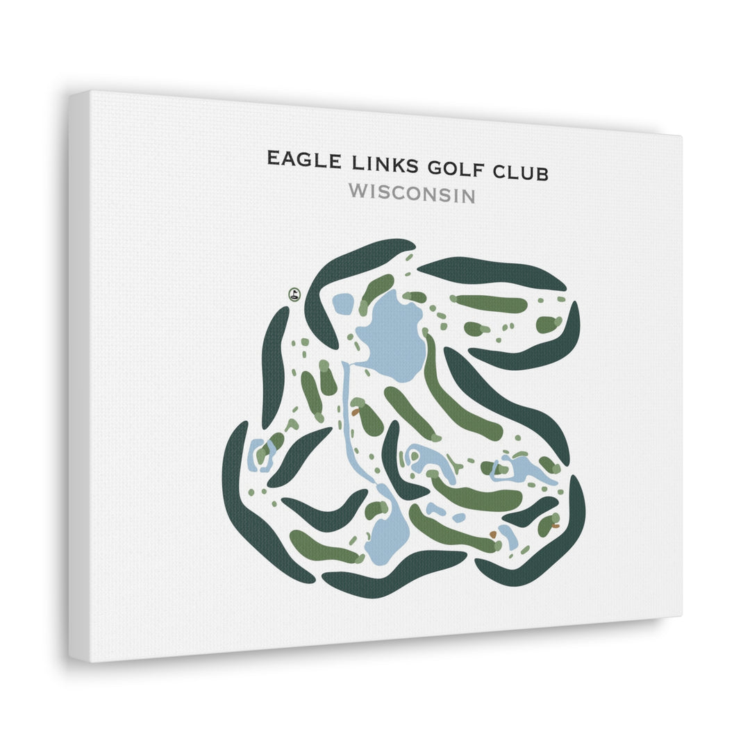 Eagle Links Golf Club, Wisconsin - Printed Golf Courses