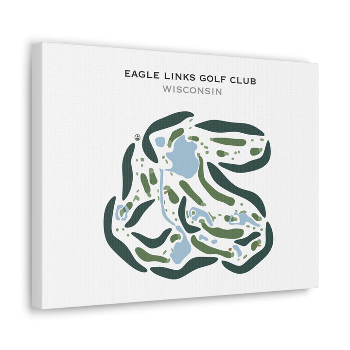 Eagle Links Golf Club, Wisconsin - Printed Golf Courses
