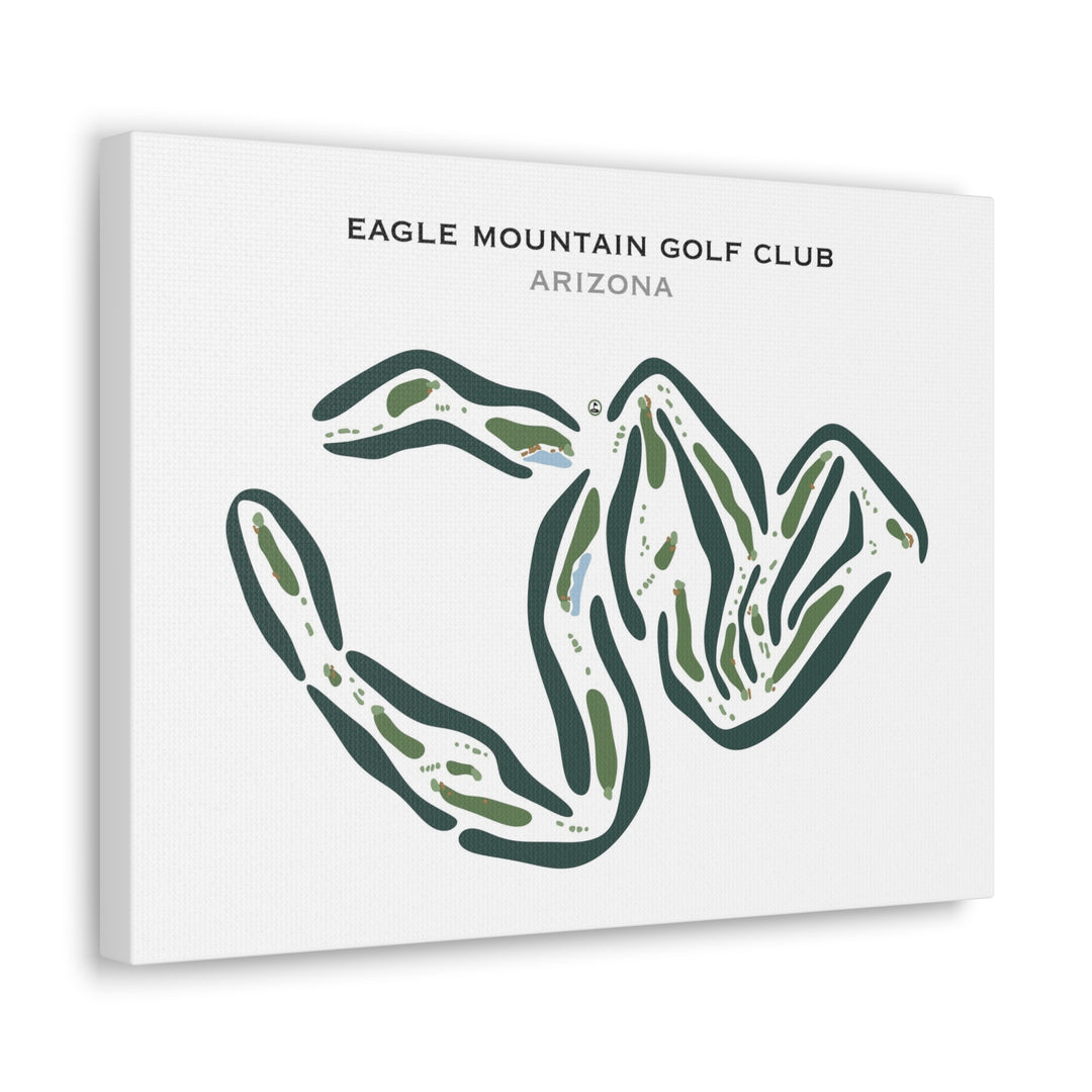 Eagle Mountain Golf Club, Arizona - Printed Golf Courses