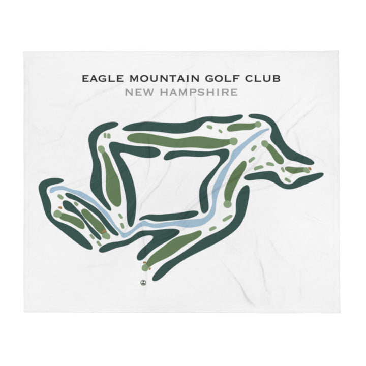 Eagle Mountain Golf Club, New Hampshire - Printed Golf Course