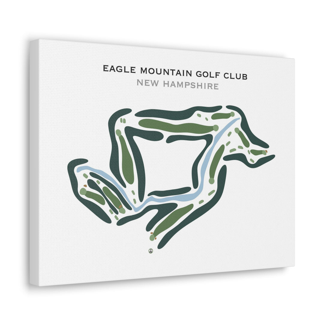 Eagle Mountain Golf Club, New Hampshire - Printed Golf Course