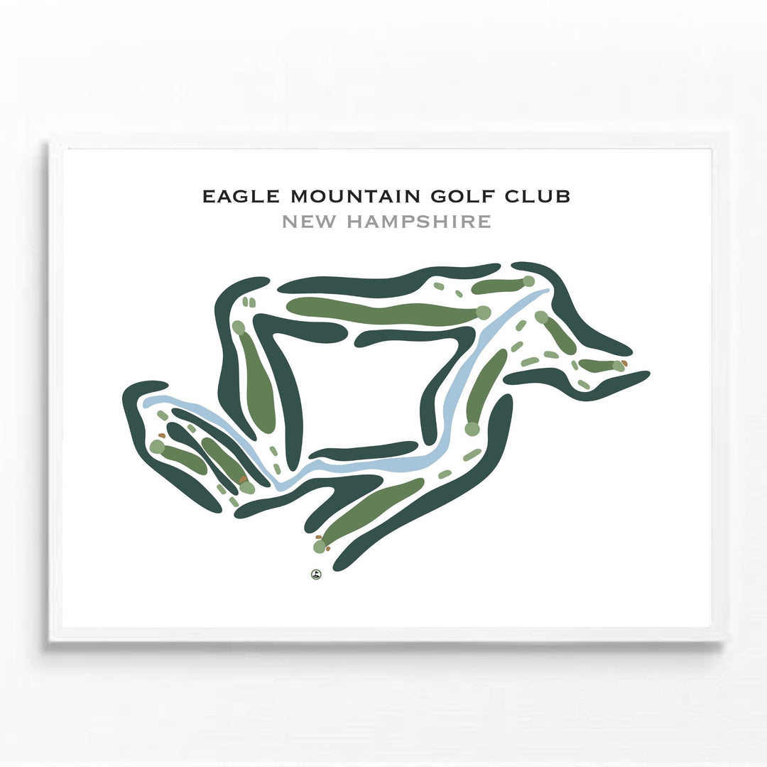 Eagle Mountain Golf Club, New Hampshire - Printed Golf Course