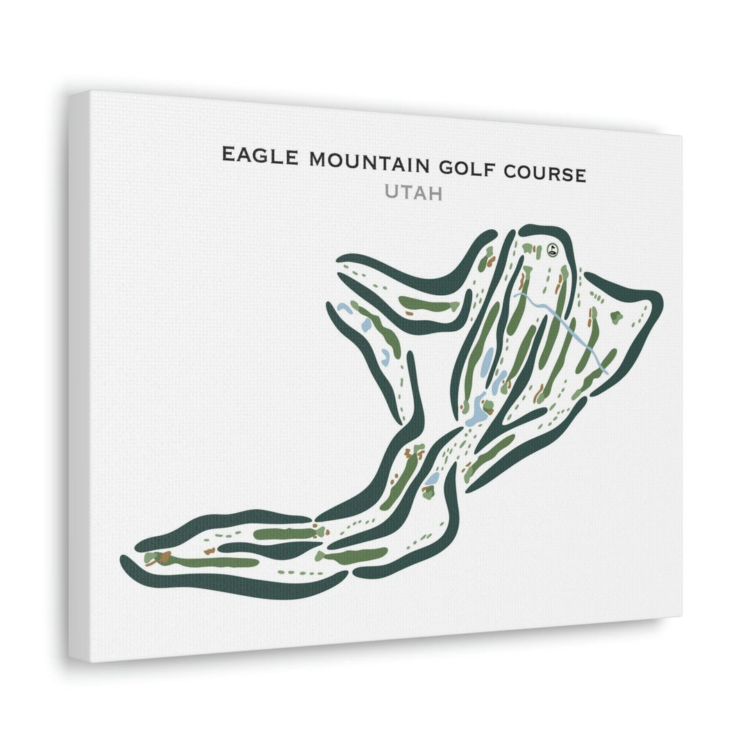 Eagle Mountain Golf Course, Brigham City Utah - Printed Golf Courses - Golf Course Prints