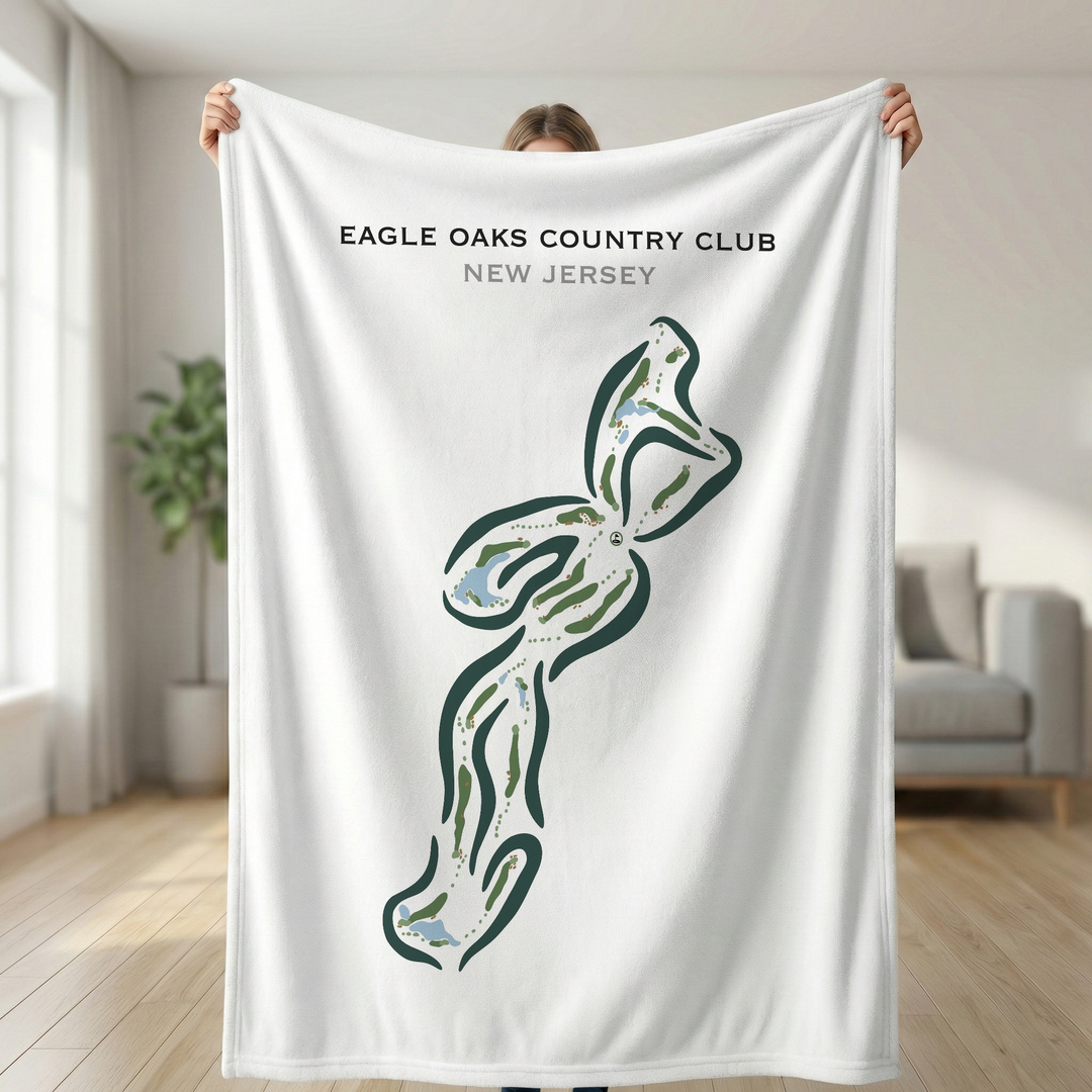 Eagle Oaks Country Club, New Jersey - Printed Golf Courses