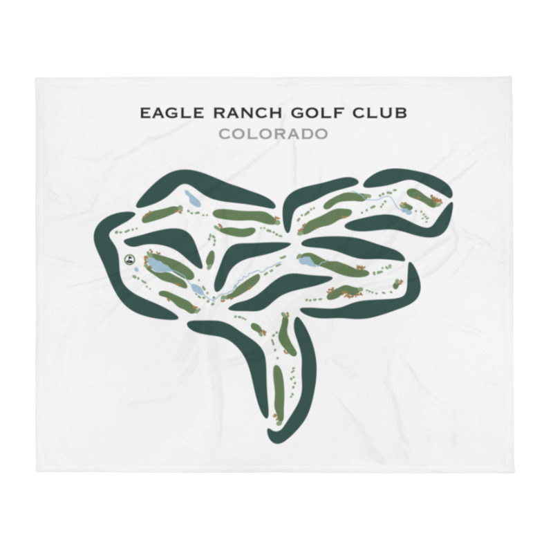Eagle Ranch Golf Course, Colorado - Printed Golf Courses