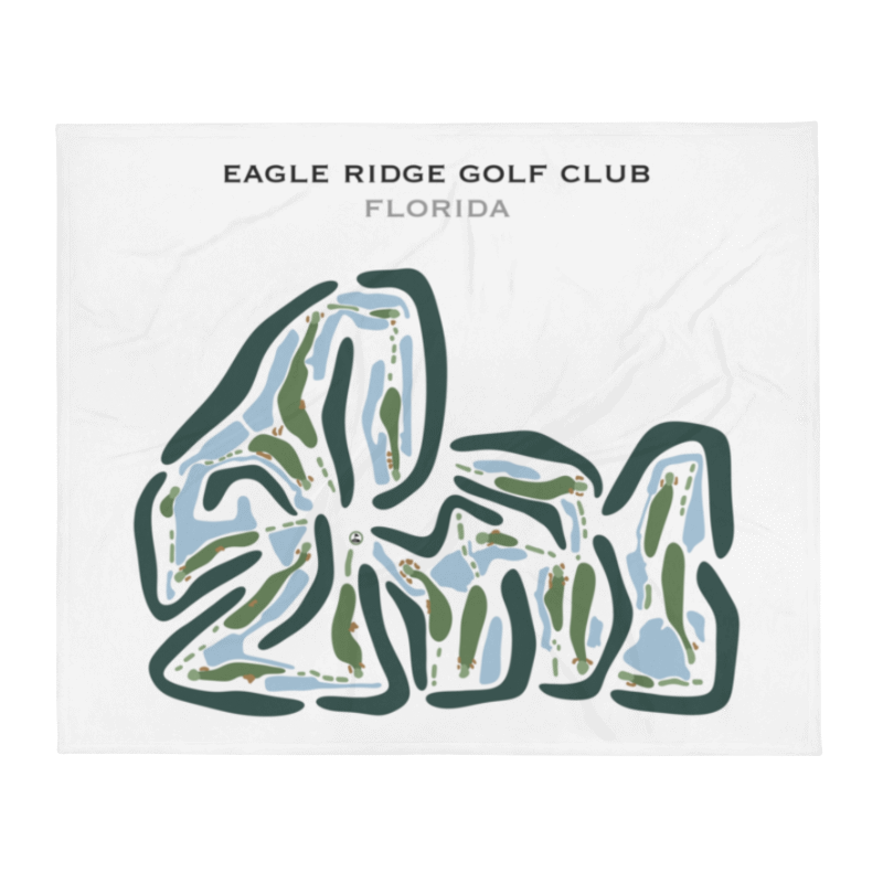 Eagle Ridge Golf Club, Florida - Printed Golf Courses