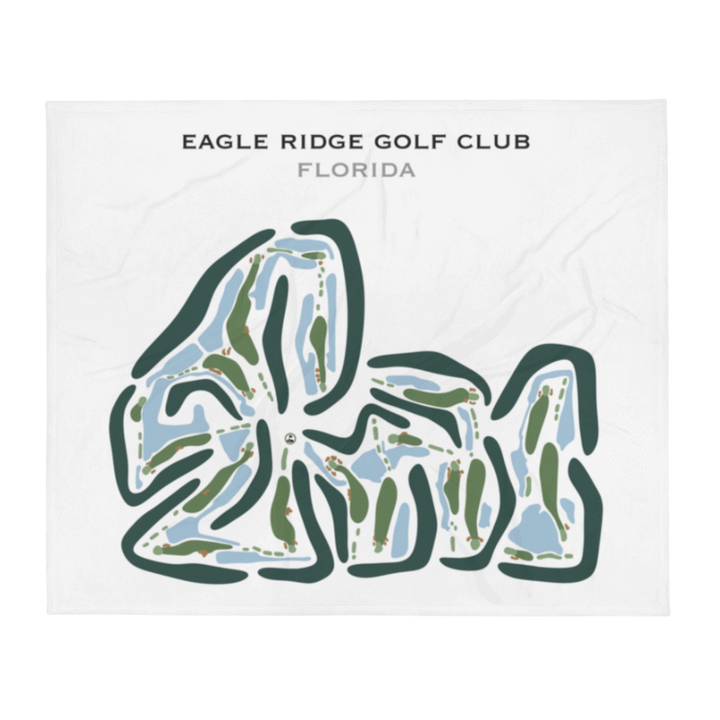 Eagle Ridge Golf Club, Florida - Printed Golf Courses