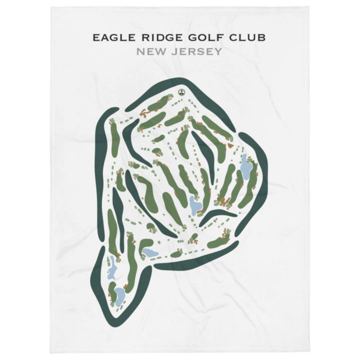 Eagle Ridge Golf Club, New Jersey - Printed Golf Courses