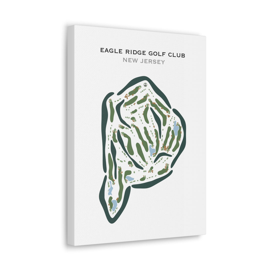 Eagle Ridge Golf Club, New Jersey - Printed Golf Courses