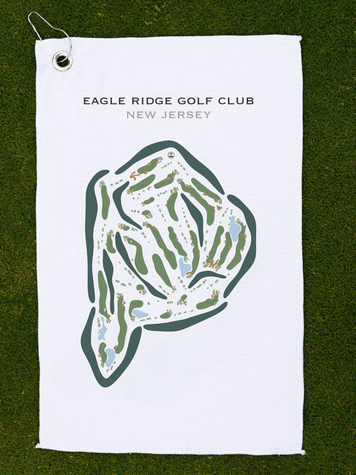 Eagle Ridge Golf Club, New Jersey - Printed Golf Courses