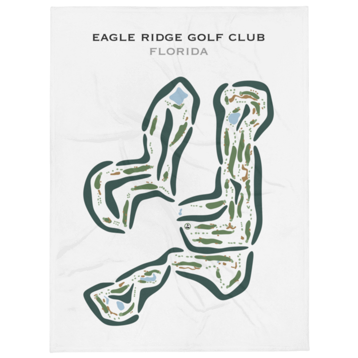 Eagle Ridge Golf Club - Summerfield, Florida - Printed Golf Courses