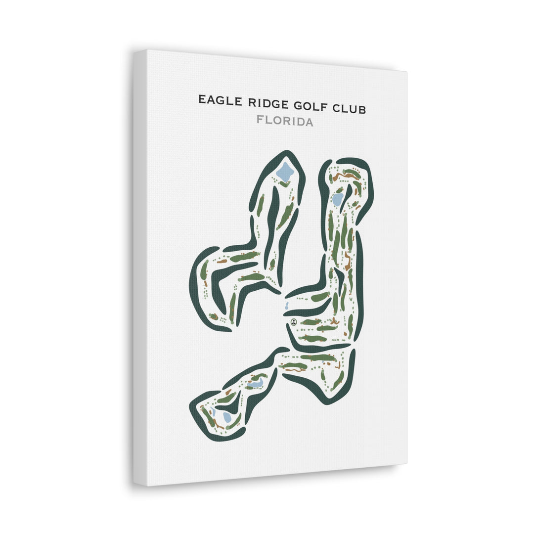 Eagle Ridge Golf Club - Summerfield, Florida - Printed Golf Courses