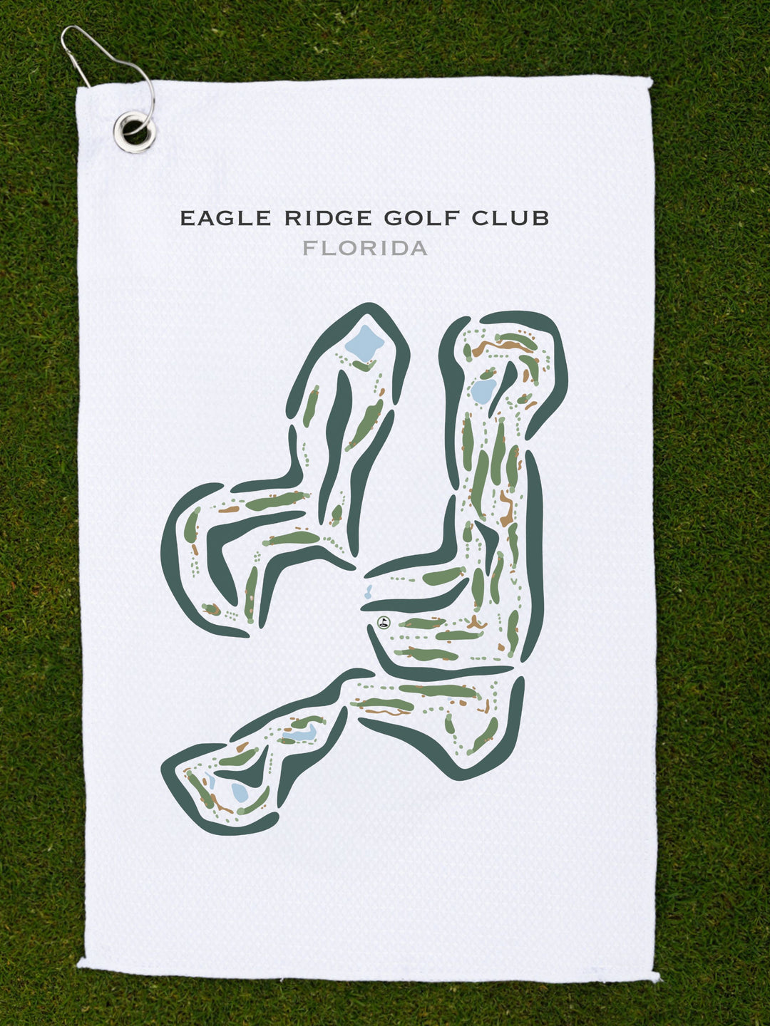 Eagle Ridge Golf Club - Summerfield, Florida - Printed Golf Courses