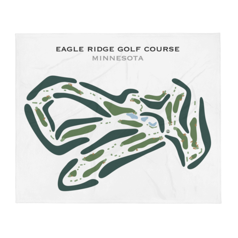 Eagle Ridge Golf Course, Minnesota - Printed Golf Courses