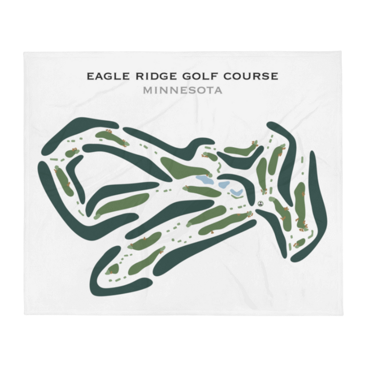 Eagle Ridge Golf Course, Minnesota - Printed Golf Courses