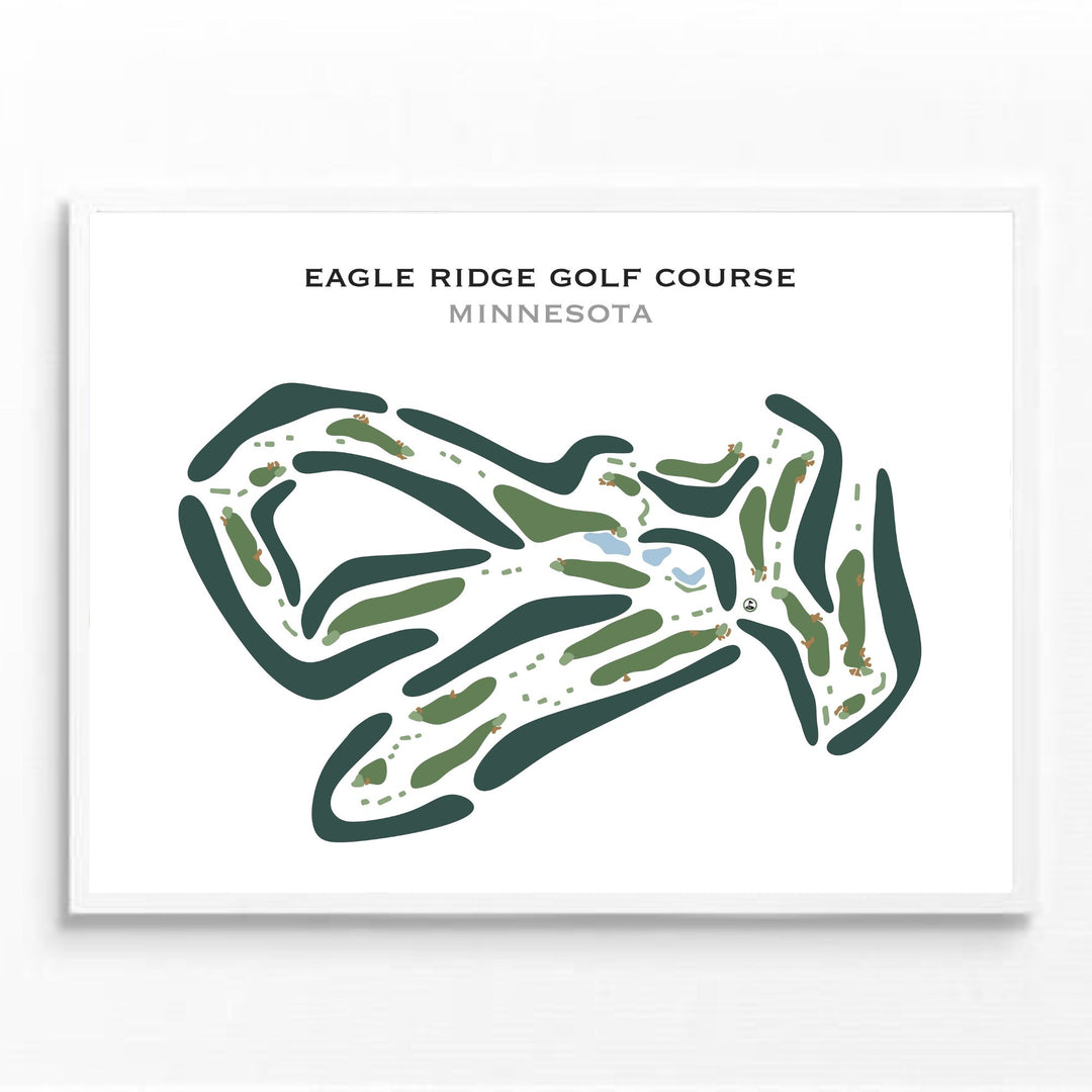 Eagle Ridge Golf Course, Minnesota - Printed Golf Courses