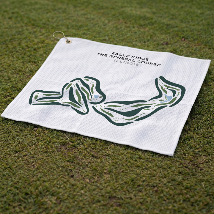 Eagle Ridge The General Golf Course, Illinois - Printed Golf Courses