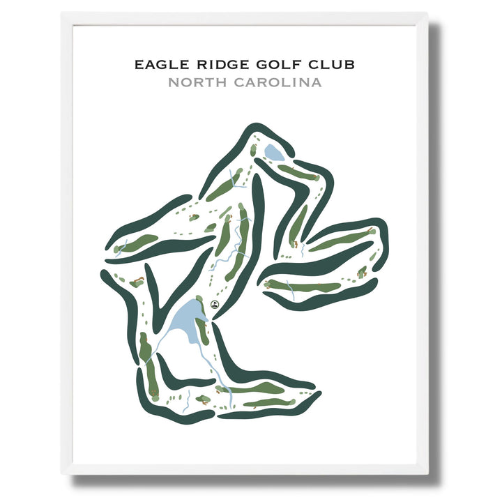 Eagle Ridge Golf Club, North Carolina - Printed Golf Courses