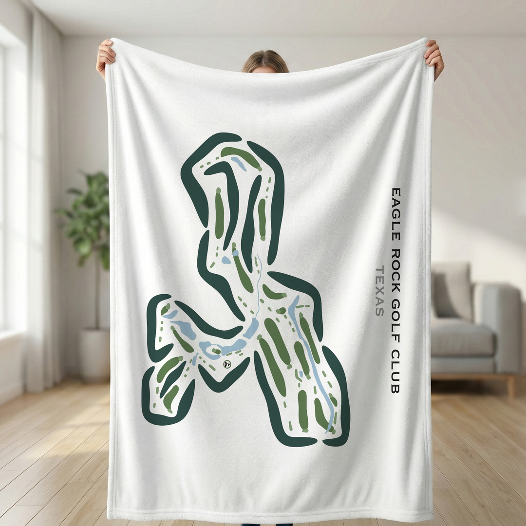 Eagle Rock Golf Club, Texas - Printed Golf Courses