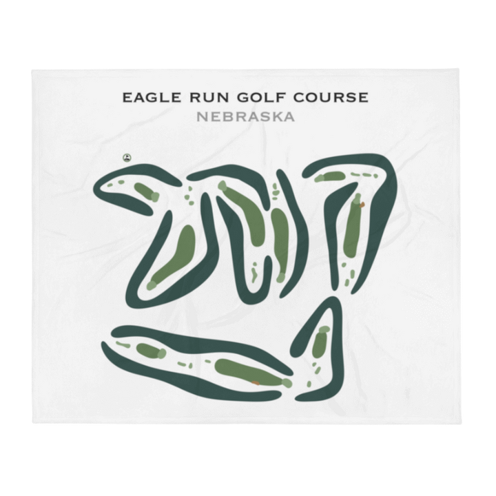 Eagle Run Golf Course, Nebraska - Printed Golf Courses