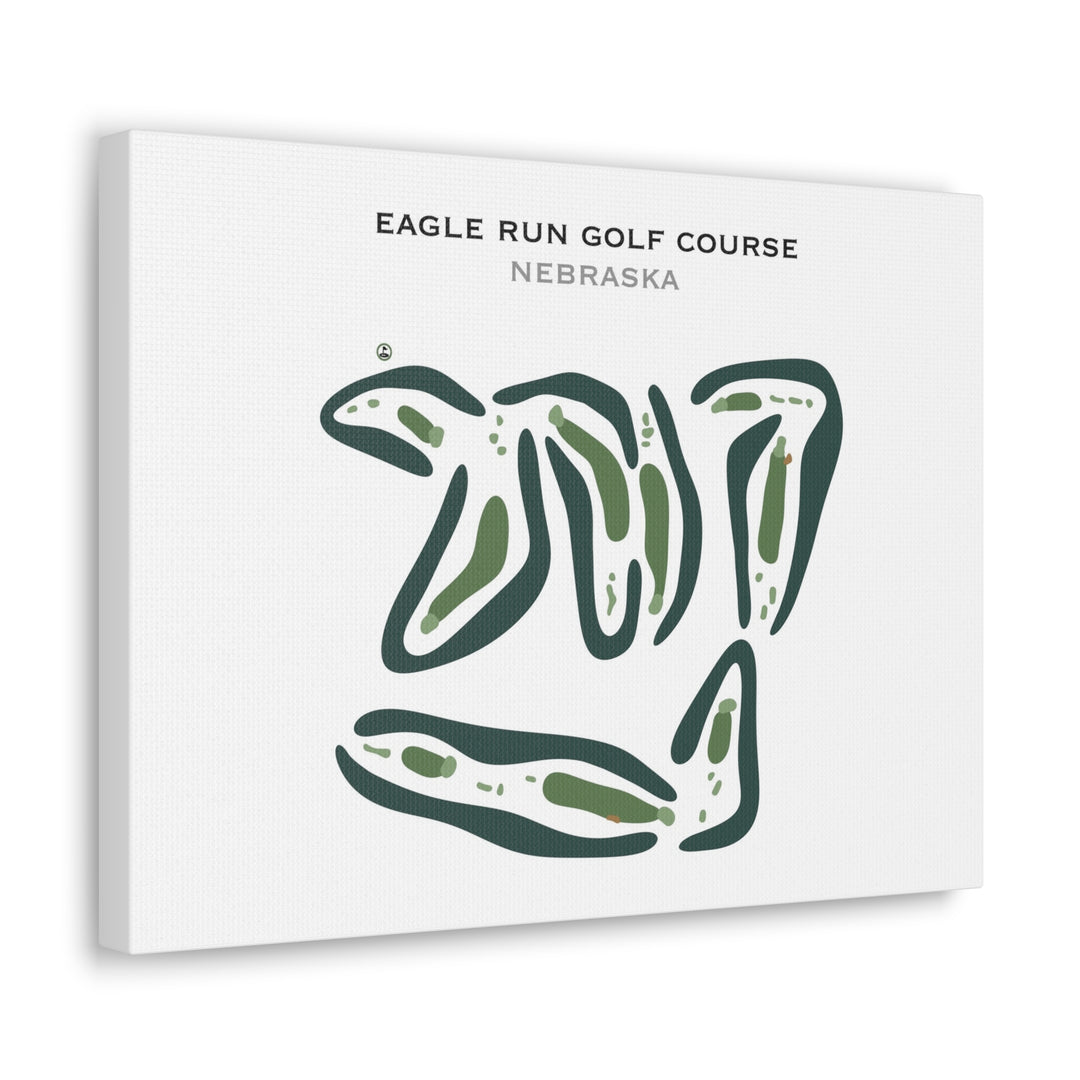 Eagle Run Golf Course, Nebraska - Printed Golf Courses