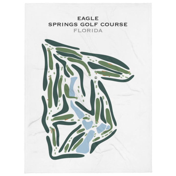 Eagle Springs Golf Course, Florida - Printed Golf Course
